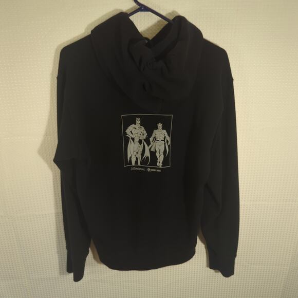 Uniqlo UT Hoodie Medium Black Jean-Michel Basquiat DC Batman Warner Bros Collab - Picture 5 of 6